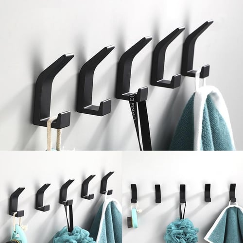 1pc Adhesive Hook - Yellow/blue Cute Decorative Sticker Hook - Wall Mounted  Creative Small Hook Without Drilling - 10pcs Set