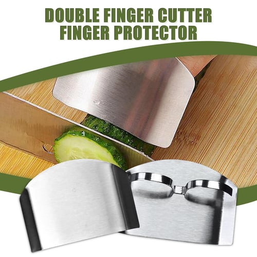 304 Stainless Steel Vegetable Cutting Finger Guard Hand Guard Kitchen  Gadget Protective Cover for restaurants