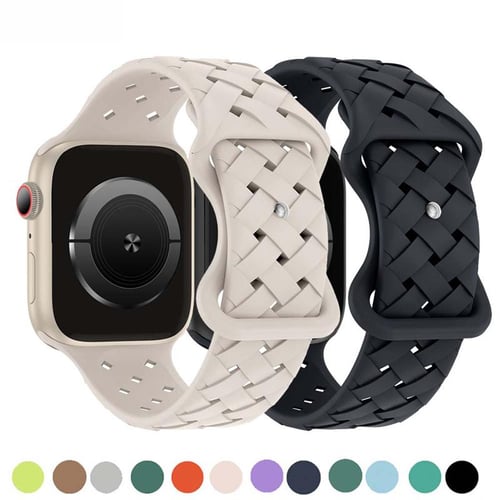 Apband Sport Strap for Apple Watch Ultra 2/Ultra 49mm 45mm 41mm 44mm 40mm 42mm 38mm Women Men iWatch Silicone Band for Apple Watch Series 9 8 7 6 5