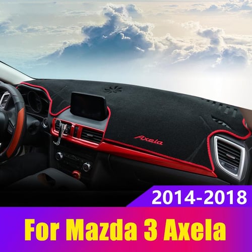 Cheap For Mazda 3 BP 2022 2023 Axela Car Dashboard Cover Mat Sun Shade Pad  Instrument Panel Carpet Sun Burn