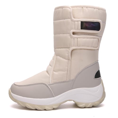 Winter Thickened Warm Snow Boots, Short Tube Anti Slip Fishing