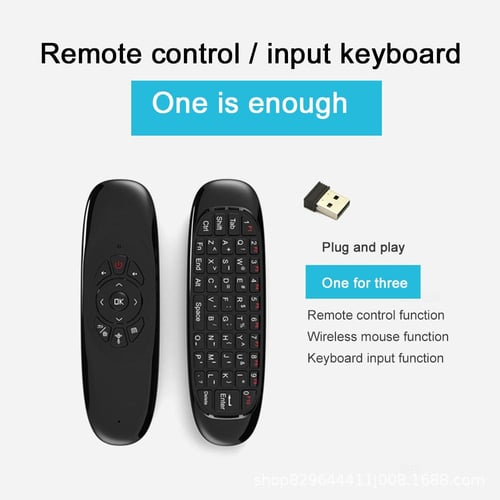 Air Remote,WeChip 2.4G Wireless Keyboard W1 Remote Control for  Android TV Box/PC/Projector/HTPC/All-in-one PC and More : Electronics