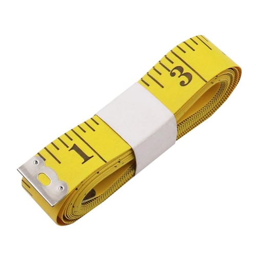 1Pcs Tape Measure Measuring Tape for Body, 120-Inch Double Scale Sewing  Flexible Ruler for Weight Loss Body Measurement Tailor Craft Vinyl Body  Measurement Tape(White, Yellow)