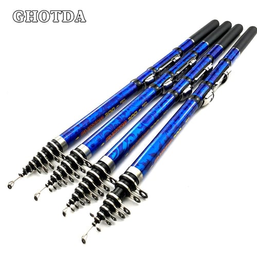 Pen Fishing Pole 38 Inch Mini Pocket Fishing Rod and Reel Combos Travel  Fishing Rod Set with Line Lures Hooks for Men (Blue) 