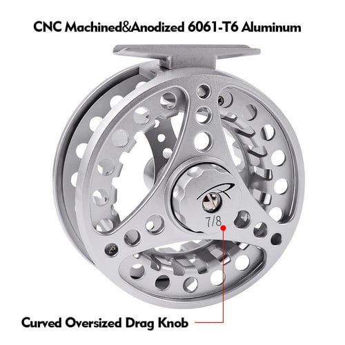 Full Metal Fly Fishing Reel Aluminum Alloy Body Reel with CNC Machined 3/4  5/6 7/8 Fishing Fly Reel - buy Full Metal Fly Fishing Reel Aluminum Alloy  Body Reel with CNC Machined