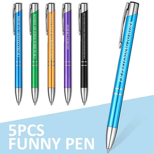 School Gel pen Funny Pens Office Ballpoint Pen Describing