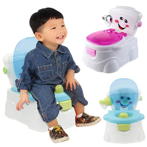 Baby Portable Potty Cute Plus Size Baby Toilet Training Chair with