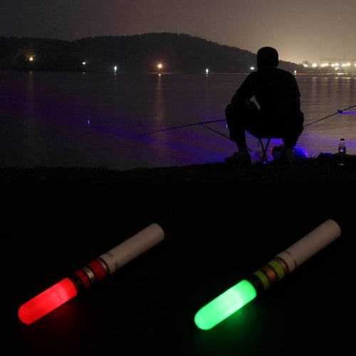 Fishing Float Light Stick Green Red Luminous Night Electronic