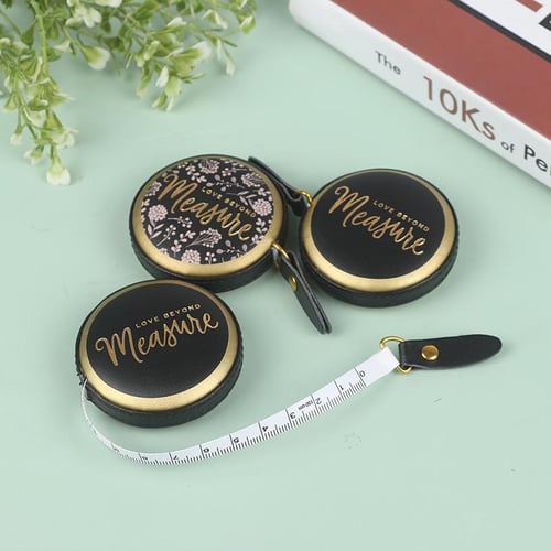 Mini Portable Retractable Ruler Tape Measure,Centimeter Inch Roll