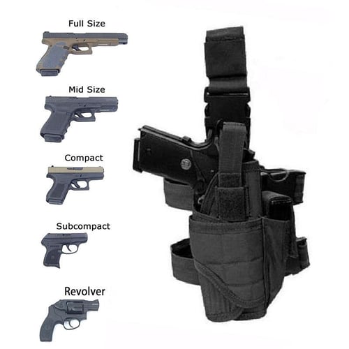  Universal Concealed Carry Airsoft Pistol Holster, Tactical  Right & Left Hand Gun Holster for Women & Men fits Subcompact to Large  Handguns Black : Sports & Outdoors