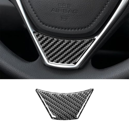 carbon fiber car steering wheel sticker