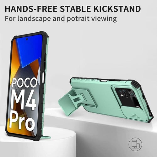 KEYSION Shockproof Case for Xiaomi POCO X4 GT F4 NFC M3 M4 Pro 5G F2 Ring  Stand Phone Back Cover for Xiaomi Poco X3 Pro F3 F1