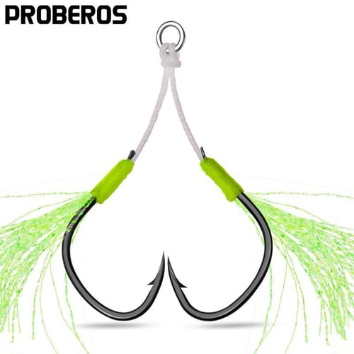 Cheap Tie The Iron Plate Hook To The Main Line of The Horse and Assist with  The Hook. Sea Fishing Boats Catch Loose Hooks