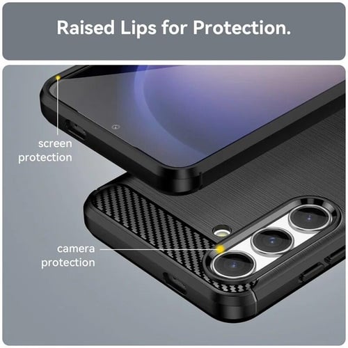 Carbon Fiber Case for Samsung Galaxy S24 Ultra S24 Plus Soft Silicone Phone  Back Cover For Samsung S24 Shockproof Funda - buy Carbon Fiber Case for