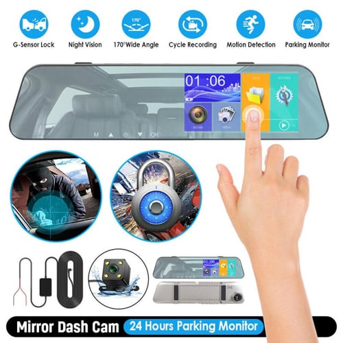 2in 3 Lens DVR Car Dash Cam Video Recorder Camera G-sensor Lock Parking  Monitor