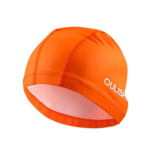 brisand] Adult Swimming Hat Durable Elastic Silicone Pool Beach