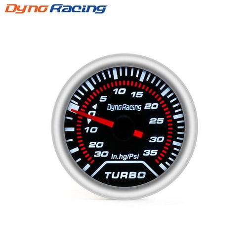 Auto Turbo Boost Gauge 2 Inch 52MM Smoke Lens 3Bar 2Bar PSI Turbo Gauge Car  Turbo Boost Meter With Electronic Sensor 8 Colors