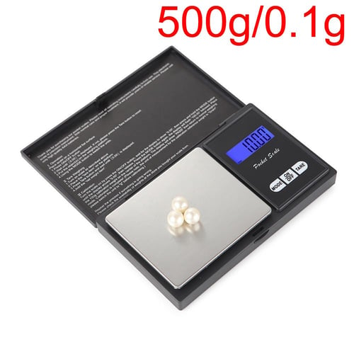200g*0.01g/500g*0.1g Accurate Digital Scale for Coin Weight