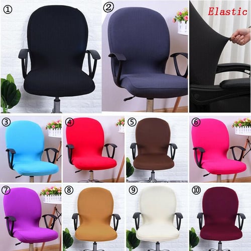 Printed Stretch Chair Cover Big Elastic Seat Chair Covers Office Chair  Slipcovers Restaurant Banquet Hotel Home Decoration