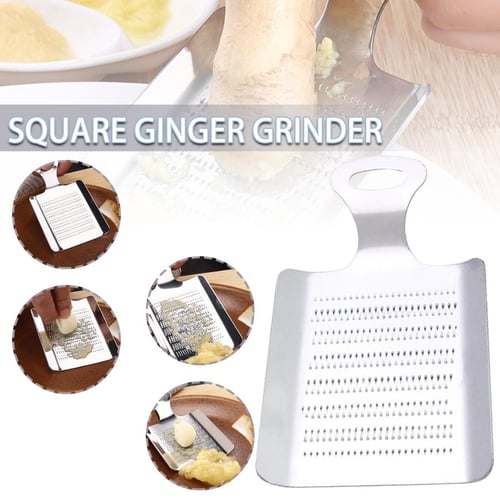  Ginger Grater, Newness Stainless Steel Shovel-shaped Food Grater  for Ginger, Mini Ginger Grater for Garlic, Fruits and Root Vegetables: Home  & Kitchen