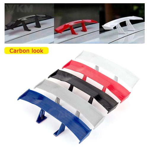 Universal Mini Spoiler Carbon Look Car Small Rear Trunk Boot Wing Exterior  Funny Accessories Decoration GT - buy Universal Mini Spoiler Carbon Look Car  Small Rear Trunk Boot Wing Exterior Funny Accessories