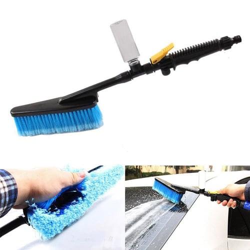 Car Cleaning Brush Car Wash Brush Telescoping Cleaning Mop Chenille –  SEAMETAL