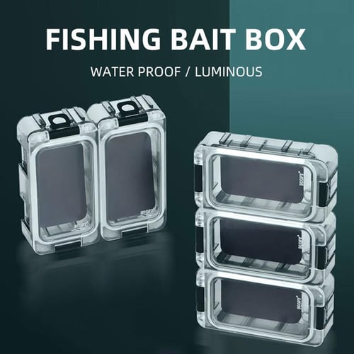 Large Capacity Waterproof Fishing Tackle Box With Hook And Fake