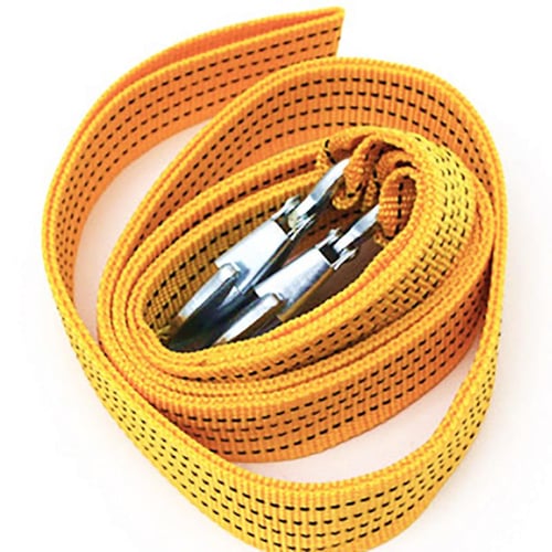 8 Tons Winch Tow Cable Tow Strap Car Towing Rope With Hooks For Heavy Duty  Car Recovery Strap Kit Offroad Towing Accessories