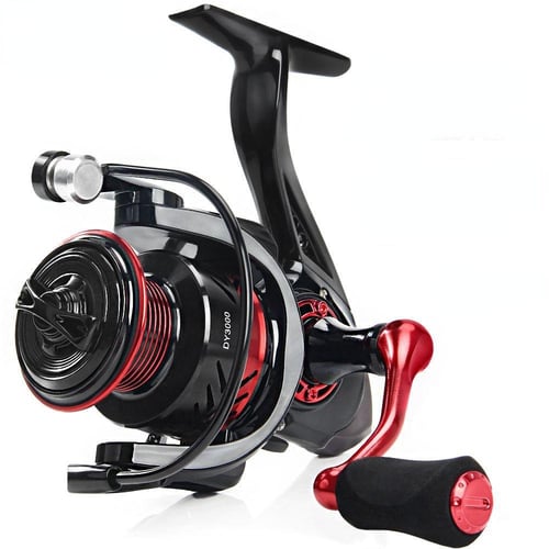 Cheap Sougayilang Spinning Reel Big Spool Saltwater Fishing Reels for Bass  Trout Boating Saltwater Fishing