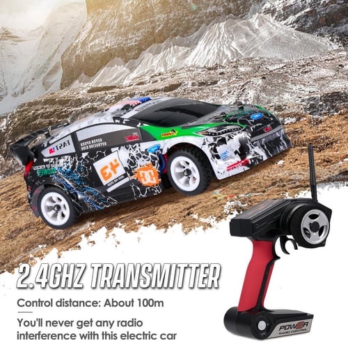 Wltoys 284010 Mini 1/28 RC Rally Car RC Drift Car Remote Control 30km/h 4WD  2.4G