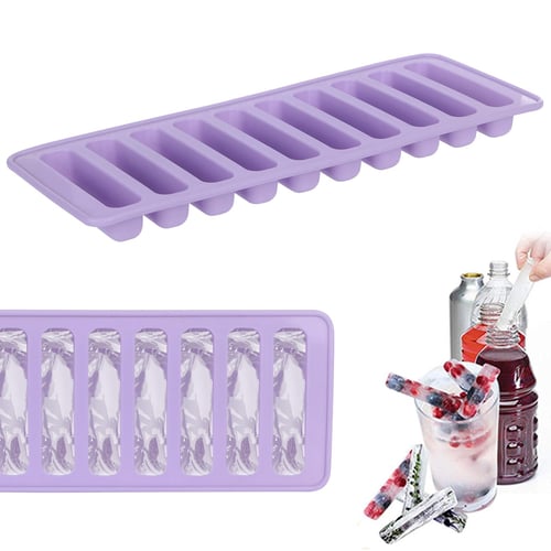 1pc Ice Tray With Easy Release Push Bottom For Making Ice Cubes