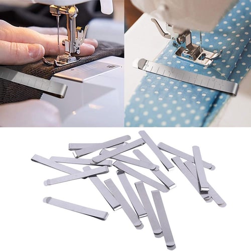 20 PCS Sewing Clips Stainless Steel Hemming Clips Sewing Supplies for