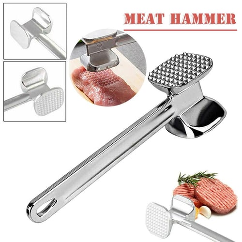 Kitchen Meat Tenderizer Hammer Tool Dual-Sided Nail Meat Mallet