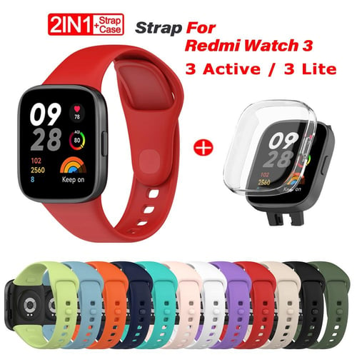Leather band For Redmi Watch 3 Active Strap Bamboo stripe Bracelet For Xiaomi  Redmi Watch 2 Lite/Watch Mi Lite Smartwatch Correa - AliExpress