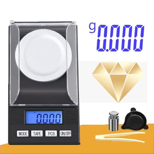 Portable 100g/20g/50g/0.001g LCD Digital Jewelry Weight Mini