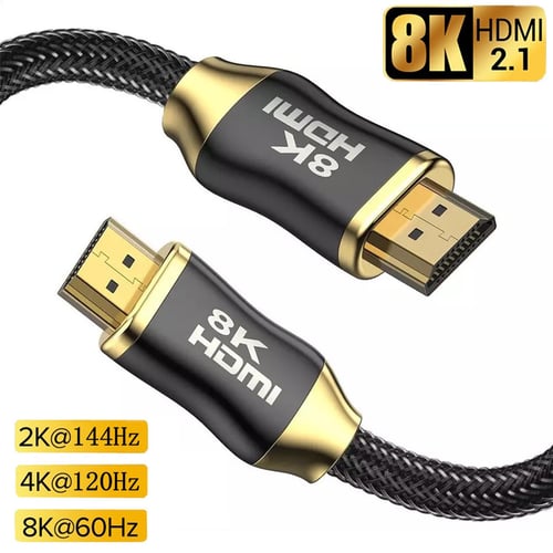 Câble hdmi 2.1 4 mètres 8K 4K 120Hz professionnel ultra HD 2160p