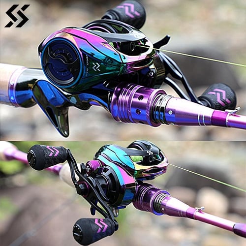 Sougayilang Colorful Bait Reel Top Quality 9 + 1BB, High Speed 6.3