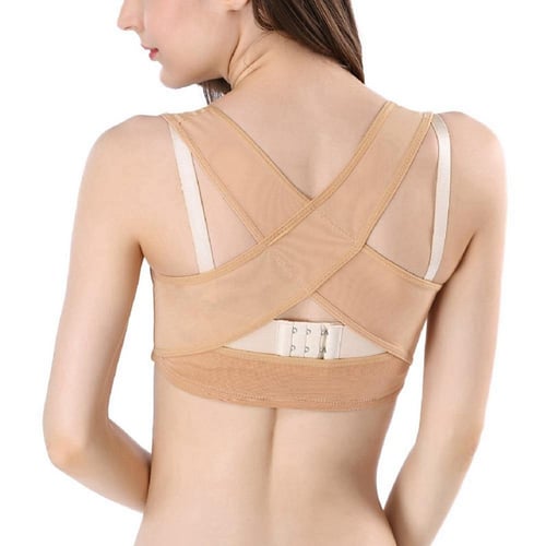 Adjustable Shoulder Back Breast Posture Corrector Chest Brace Support Bra  Shaper 