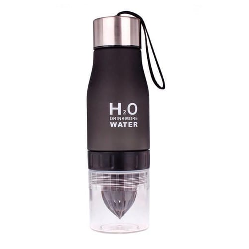 700ml Fruit Infuser Water Bottle With Straw Summer Lemon Juice