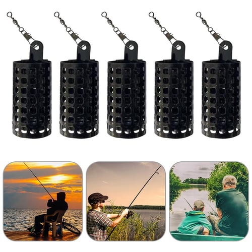10pcs Square Fishing Bait Feeder Cages Holder Metal Lure Container Basket  Carp Fishing Bait Feeder Lure Holder Trap Fishing Cage - buy 10pcs Square  Fishing Bait Feeder Cages Holder Metal Lure Container