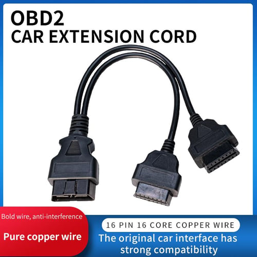 BMW New 3/5 Series X1X3X5X6X7 adapter interface OBD one point two plug  16-pin connection conversion line auto - buy BMW New 3/5 Series X1X3X5X6X7  adapter interface OBD one point two plug 16-pin