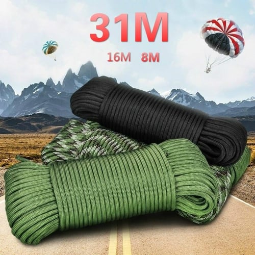 31m Nylon Outdoor Rope - Garden Rope 31 meters long and 4 mm thick