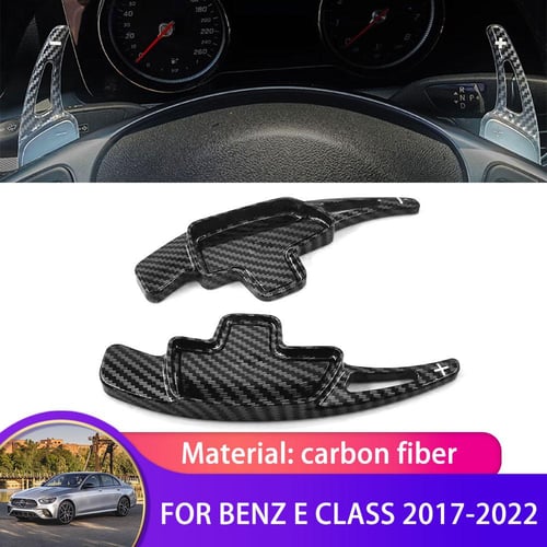Carbon Fiber Car Steering Wheel Shift Paddle Shifters Extended For Mercedes  Benz E Class W213 2017 2018 2022 - buy Carbon Fiber Car Steering Wheel  Shift Paddle Shifters Extended For Mercedes Benz