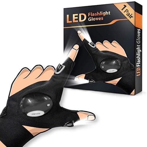 Projector)LED Luminous Lighting Gloves Outdoor Father's Day Gift Fishing  Gear Supplies - buy (Projector)LED Luminous Lighting Gloves Outdoor  Father's Day Gift Fishing Gear Supplies: prices, reviews