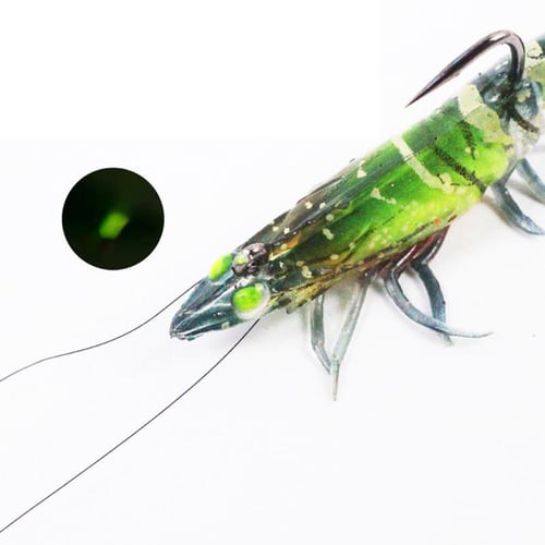 5 Colors Shrimp Bait Fishing Tool Minnow Lure For Fishing Beads Fishing  Tackles For Freshwater