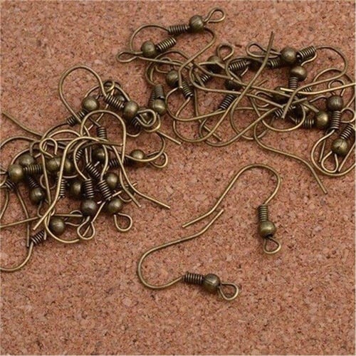 Cheap 20-50pcs Stainless Steel Hypoallergenic Earring Hooks Fish Earwire  Earrings Clasps Earring Wires For Jewelry Maki