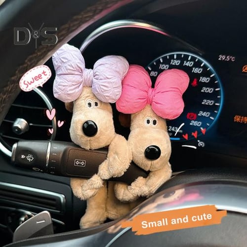2 PCS 5Cm Kanako Car Dashboard Breast Shaking Doll Toy Ornaments Car  Interior Decorations