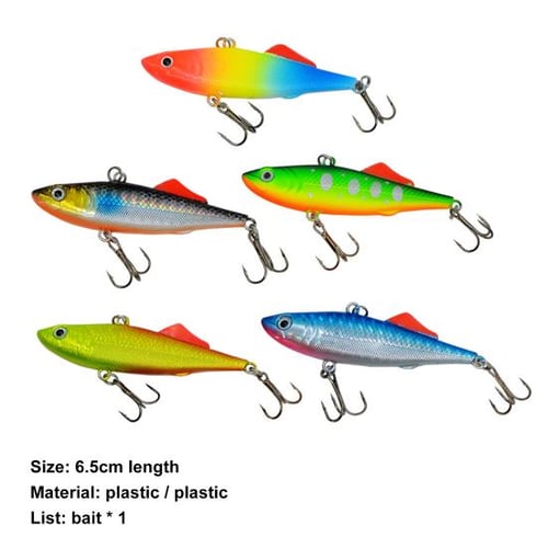 5pcs 6.5cm 13g Simulation Fish Freshwater Fishing Baits Lures