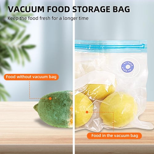 Fruit And Vegetable Reusable Vacuum Bags For Food 3d Vacuum Sealer