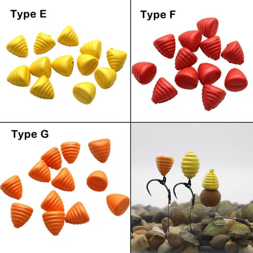 15PCS Carp Fishing Bait Pop Up Boilies Floating Corn Pellet